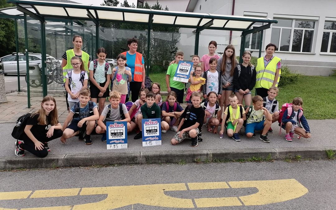 Uspešno zaključena izvedba Pešbusa